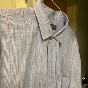 Purple Banana Republic long sleeve dress shirt